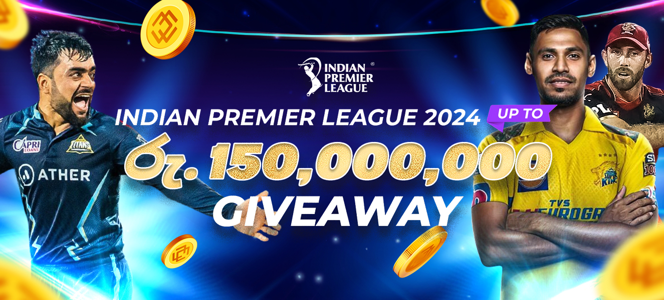 mcw casino sri lanka hero banner indian premier league 2024 giveaway